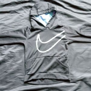 NIKE DRI-FIT Girls/Boys Black Pull Over